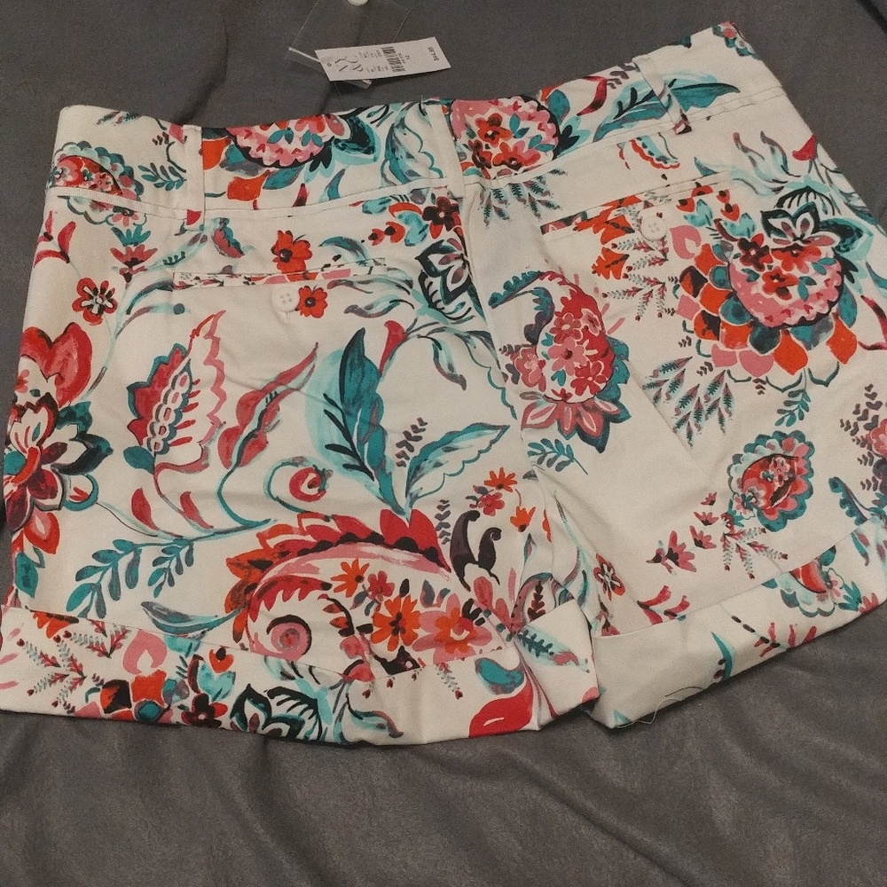 Floral summer shorts